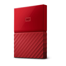 WD My Passport 2TB Certified Refurbished Portable Hard Drive Red picture