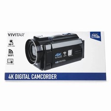 Vivitar 4K Ultra HD Digital Camcorder WiFi 48MP 16x Zoom 3