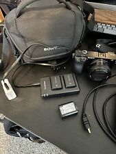 Sony Alpha α6000 24.3MP Digital SLR Camera - Black (Kit with E PZ 16-50mm) picture