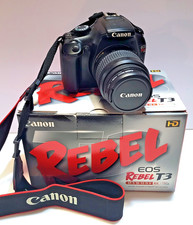Canon EOS Rebel T3 Digital SLR Camera w/ 35-80mm Lens Boxed Tested Works great picture
