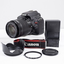 Canon SL1 Digital SLR Camera w/18-55mm STM Lens *Low Shutter 4381**CLEAN & WORKS picture