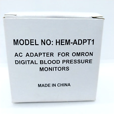 Omron AC Adapter HEM-ADPT1 Blood Pressure Monitor 6V DC 500mA Class 2 Power picture