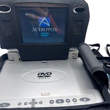 Audiovox 5.6” LCD Color Monitor DVD Player VBP4000 Case Remote Adapter picture