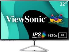 ViewSonic VX3276-4K-MHD 32 Inch Frameless 4K UHD Monitor with HDR10 HDMI and Dis picture