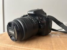 Nikon D D5200 24.1MP Digital SLR Camera - Black (18-55mm) AND (55-200mm) lense picture