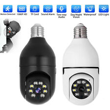 360° Panoramic WiFi IR IP E27 Light Bulb Camera 1080P HD Night Smart Home Lamp picture