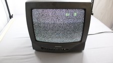 Daewoo DTQ-13V1FC Crt Color Television 13 In Gray Built-in Mono Speaker 2000s picture
