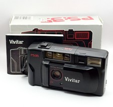 Vivitar PS:35 35mm Point & Shoot Film Camera w/ Box + Manual - Film Tested picture