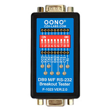 RS232 Breakout Tester LED Monitor, DB9 Male to Female Breakout Module picture
