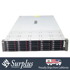 HP MSA-70 SAS-2 2U 25 Bay External SFF JBOD RAID Disk Array 2x PSU w/ G7 Caddies picture