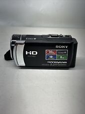 Sony HDR-CX210 30x Zoom  HD 5.3MP Digital Black Camcorder WORKS picture