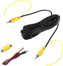 Upgraded Double-Shielded RCA Video Cable for Monitor and Backup Rear View Camera picture
