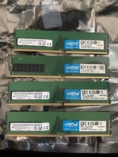 TESTED&WORKING 64GB 4x16GB Micron 1RX8 PC4-3200AA-UA2-13 MTA8ATF2G64AZ-3G2F1 RAM picture