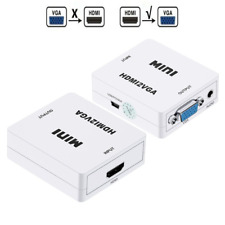 HDMI to VGA Mini Full HD Video 1080P Audio Converter Adapter for PC TV Monitor picture