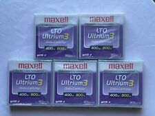 Maxell LTO ULTRIUM Storage Data Cartridge Tape Drive Lot of 5 - NEW picture