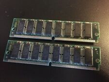 2x 32MB 8Mx32 FPM 72-pin 60ns Non-Parity SIMM Memory 64MB RAM Fast Page Mac PC picture