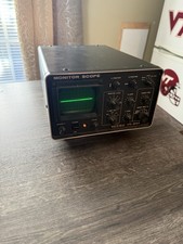 Yaesu YO-301 Station Monitor Oscilloscope Scope Working Bright CRT w/ Manual picture