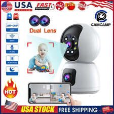 2MP+2MP HD Camera Indoor PTZ Wireless WiFi Security IP Cam Baby Pet Monitor picture