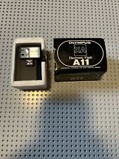 New In Box Olympus XA Black Point & Shoot Film Camera A11 Electronic Flash Japan picture