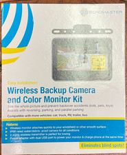 Echomaster Wireless Backup Camera Color Monitor Kit MRC-WLP43 4.3