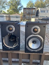 Monitor Audio BR1 Bronze Bookshelf Speakers 1 Missing The Woofer & Biding Post picture