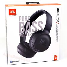 NEW JBL Tune 570BT Wireless Bluetooth Stereo On-Ear Headphones with Mic Black picture