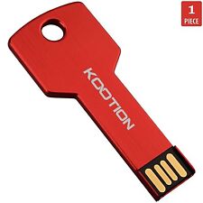 32GB Metal Key Shape USB Flash Drive Memory Stick Thumb Pen Drive Storage Red picture