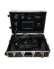 Vintage  CCTV Security Camera Demonstration Test Rig Case w/ MDVR & Monitor  picture
