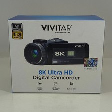 New Vivitar 8K Ultra HD Digital Camcorder Digital Video Camcorder DVR8KSAMSKIT picture